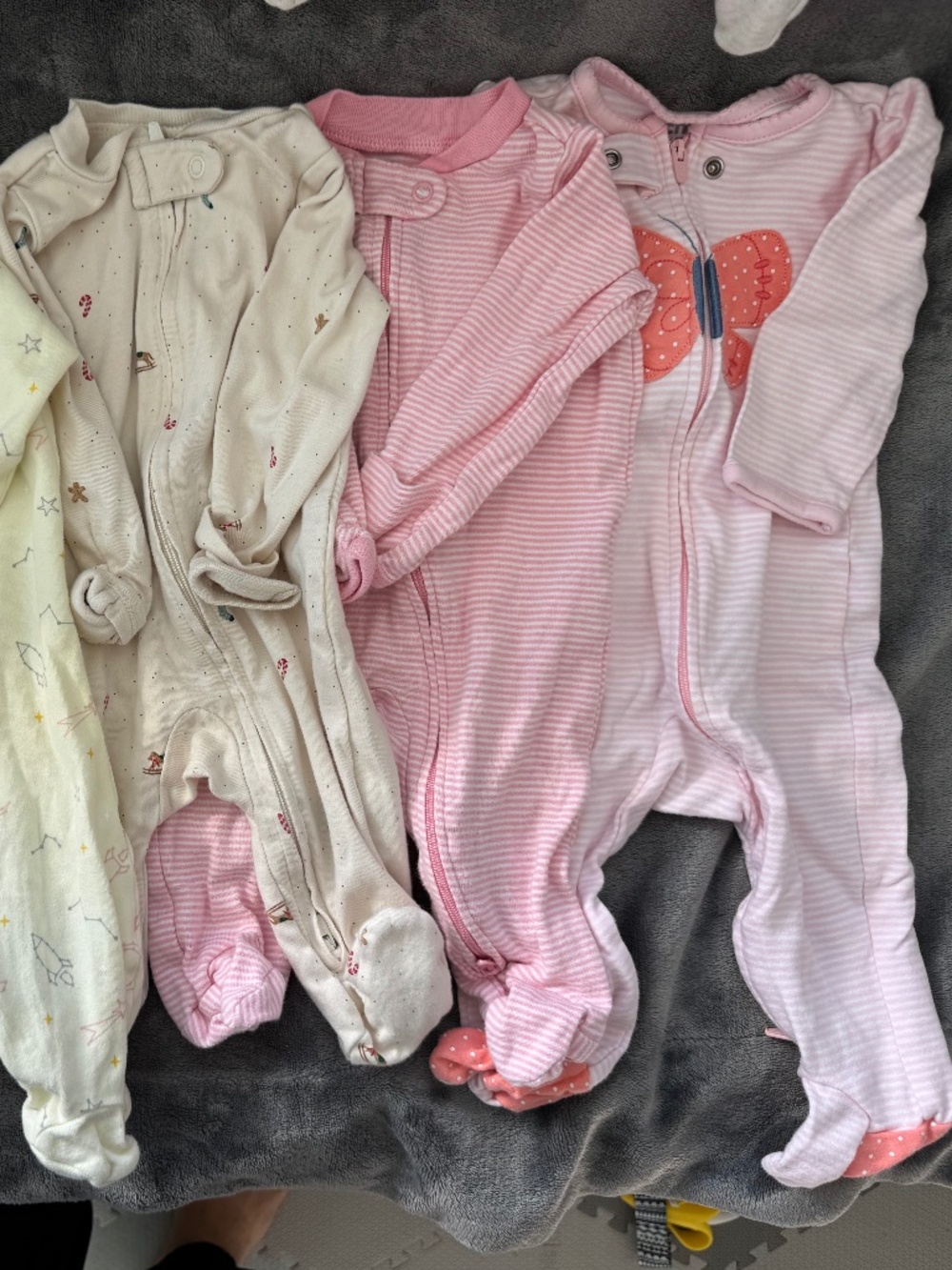 Baby footed sleepers